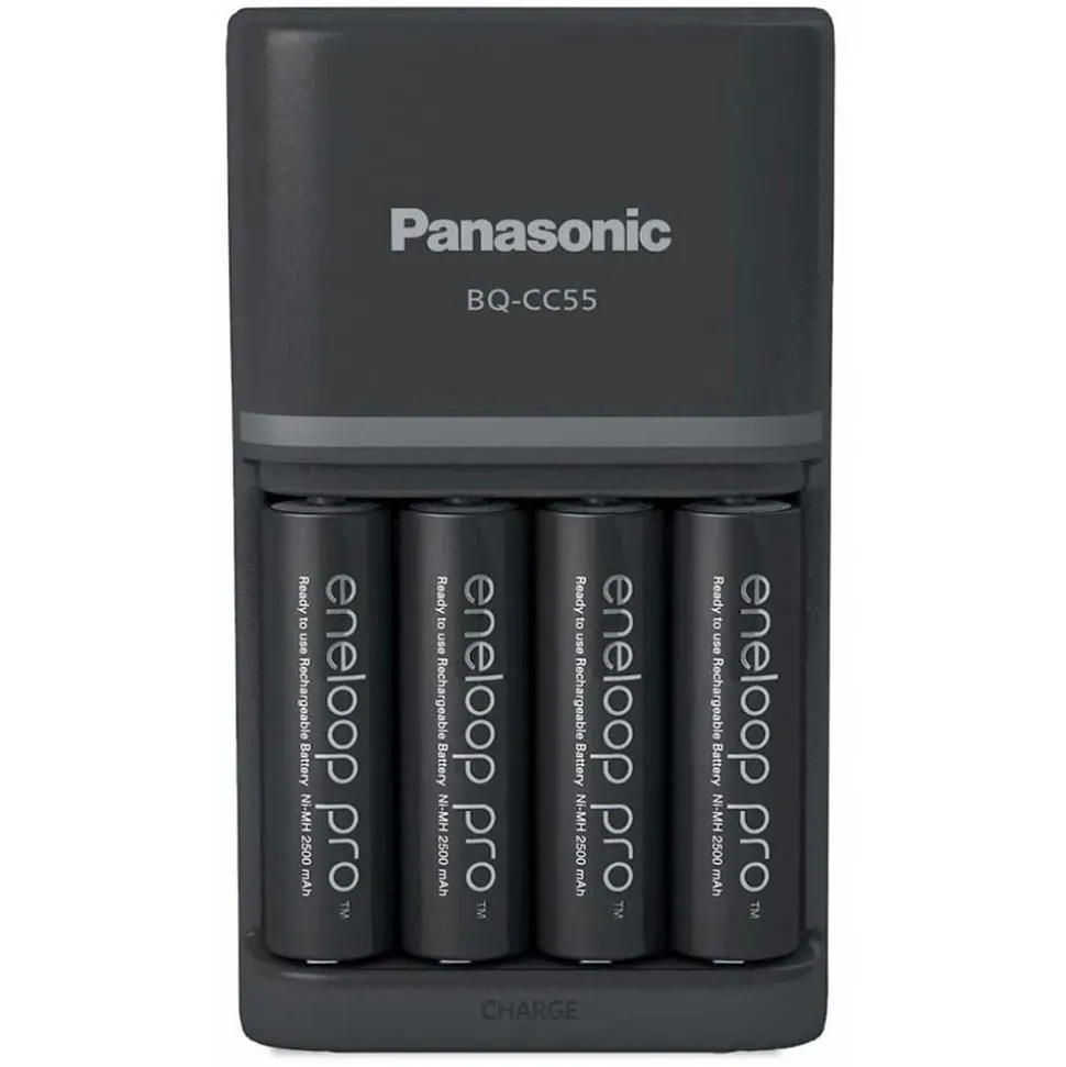 Eneloop Cargador de batería BQ-CC55/+4AA