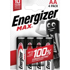 Energizer Pila alcalina AA Max LR6