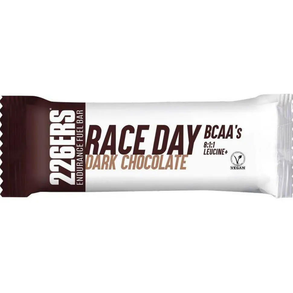226ERS Barrita energética Dark Energy con BCAA para el día de la carrera Chocolate 40g 1 unidad