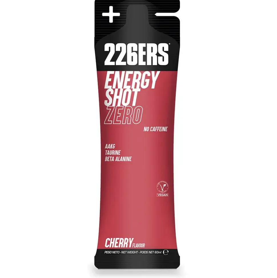 226ERS Bebida energética monodosis Shot Zero CAFF Cereza 60ml
