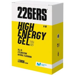 226ERS Caja de geles energéticos High Energy Limón 45g 8 unidades