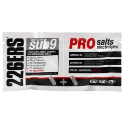 226ERS Cápsulas Sub9 Pro Salts Electrolytes Duplo Sabor Neutro 40 unidades