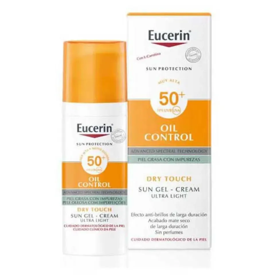 Eucerin Protector solar facial Sun Oil Control Dry Touch SPF50+ 50ml