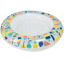 Eurekakids Piscina inflable para bebés con parasol-hola verano