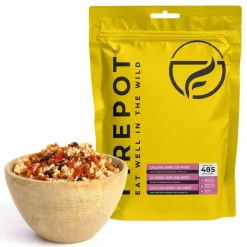Firepot Chili sin carne con arroz Regular