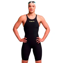 Funkita Bañador de competición con espalda abierta Apex Viper Kneeskin