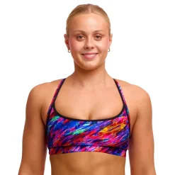 Funkita Sujetador deportivo de impacto medio FKS026