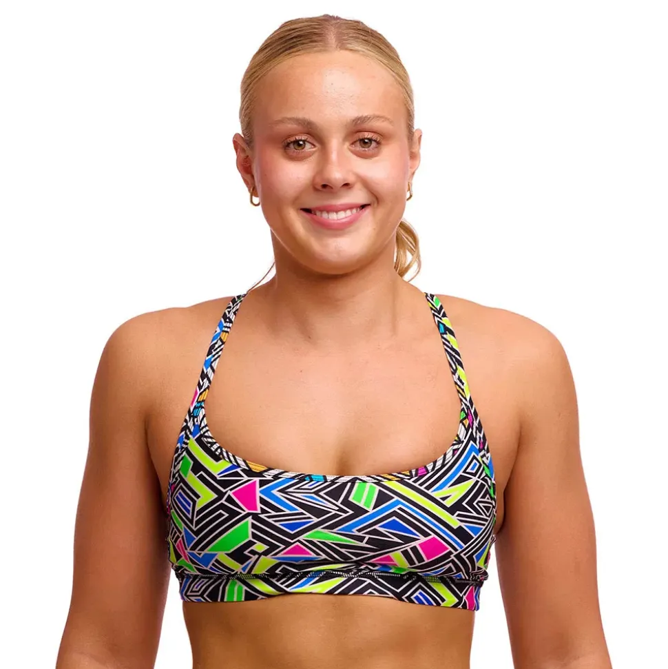Funkita Sujetador deportivo de impacto medio FKS026