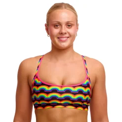 Funkita Sujetador deportivo de impacto medio FKS026