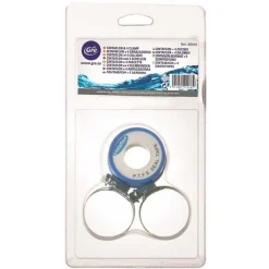 Gre Cinta de teflón + 4 abrazaderas 38-32 mm