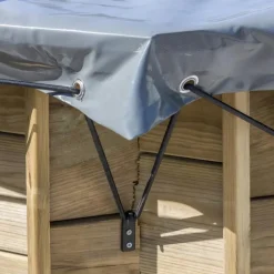 Gre Cubierta de invierno para piscina ovalada Canelle