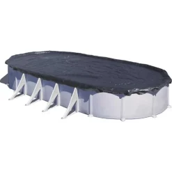 Gre Cubierta de invierno para piscinas ovaladas Premium