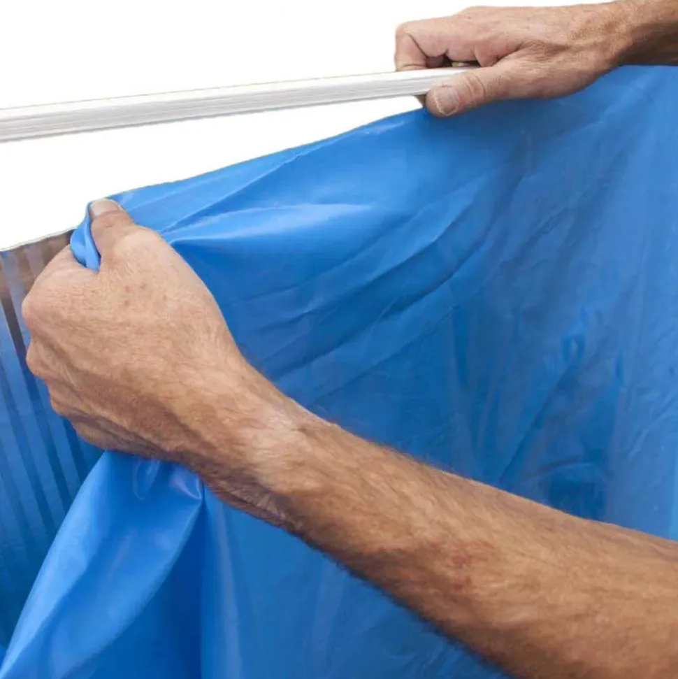 Gre Cubierta de piscina Acero 915x470x132 cm