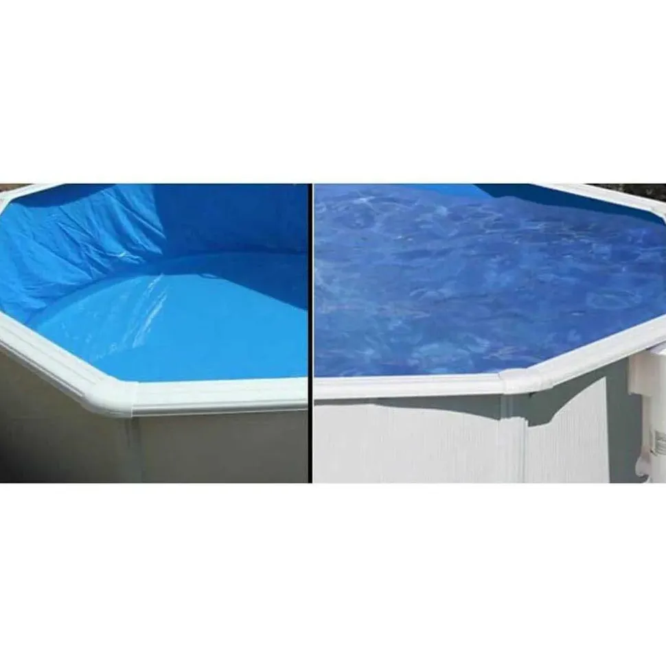 Gre Cubierta de piscina Acero 730x375x120 cm
