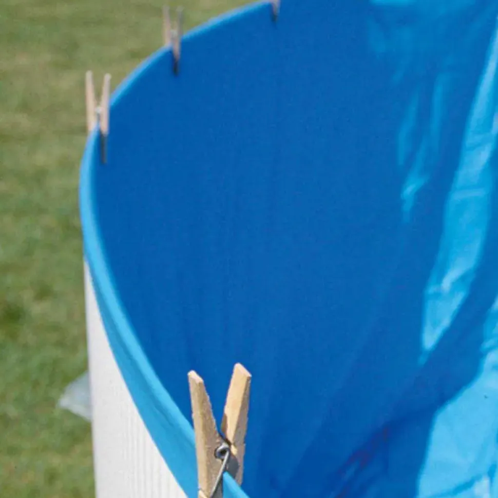 Gre Cubierta de piscina Acero 450x90 cm