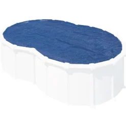 Gre Cubierta para piscinas ovaladas reacondicionado