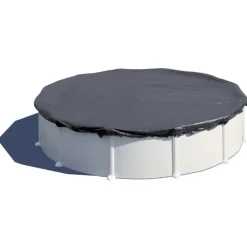 Gre Cubierta para piscinas redondas Premium Acero