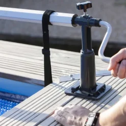 Gre Enrollador para piscina elevada 580 cm