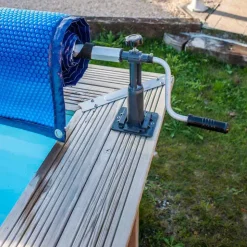 Gre Enrollador para piscina elevada 580 cm