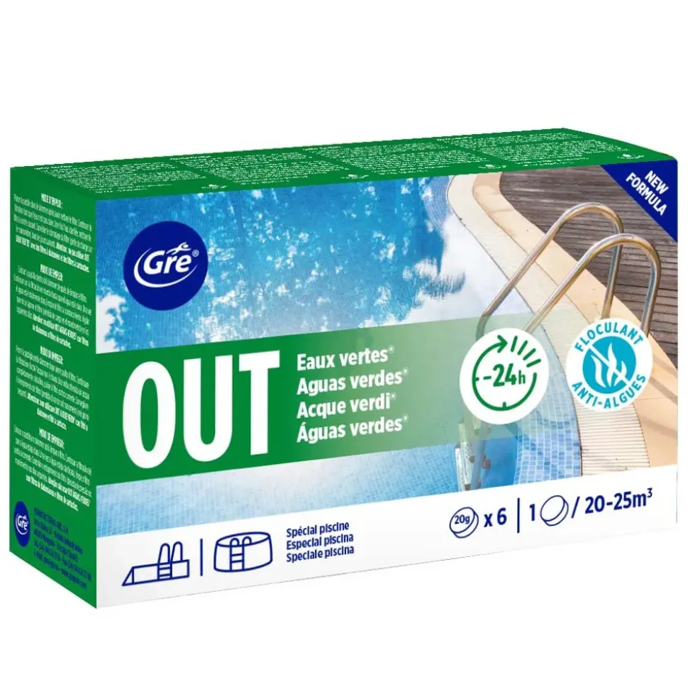Gre Floculante 90147N-20g 6 unidades