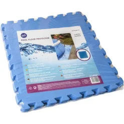 Gre Protector de suelo para piscina 4.5 mm 9 unidades