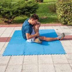 Gre Protector de suelo para piscina 4.5 mm 9 unidades
