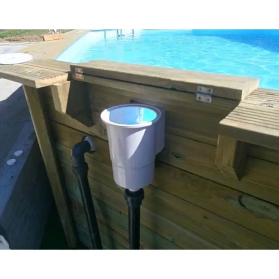Gre Revestimiento de piscina de madera Bambu 535x335x130 cm