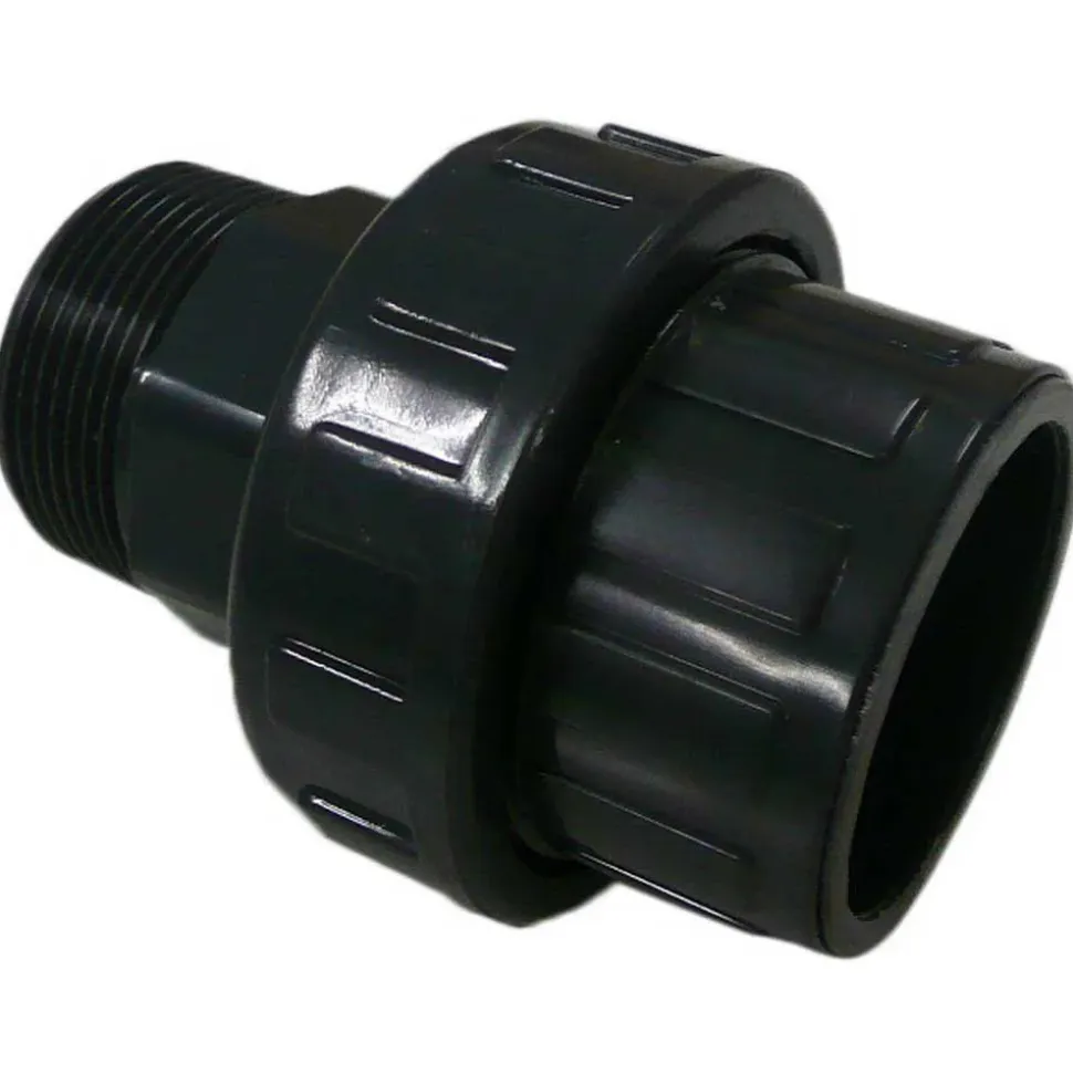 Gre Unión PVC de enchufe con adhesivo 2 PN16 3 unidades
