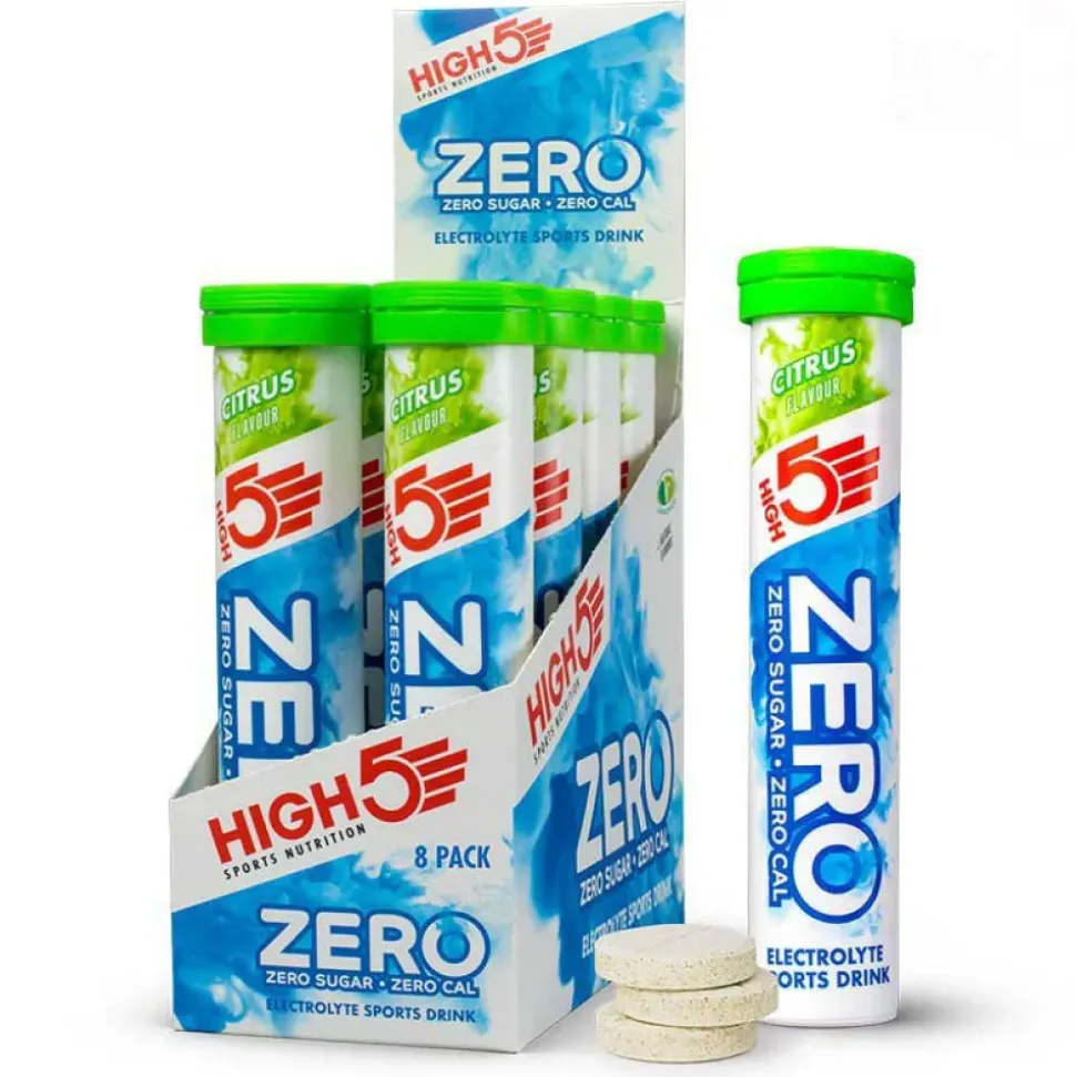 High5 Caja de tabletas Zero Cítricos 8 unidades