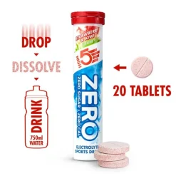 High5 Comprimidos Zero Fresa&Kiwi 20 unidades