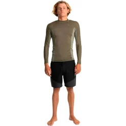 Hurley Rash guard Manga Larga Chnnl Crssng Pddl Sries