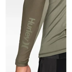 Hurley Rash guard Manga Larga Chnnl Crssng Pddl Sries
