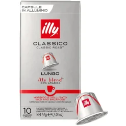 Illy Cápsulas de café Nespresso Classico Lungo