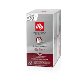 Illy Cápsulas de café Nespresso Intenso 30 unidades