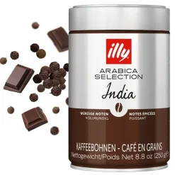 Illy Granos de café Tin india 250g