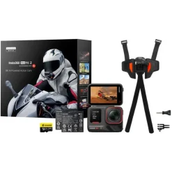 Insta360 Cámara deportiva Ace Pro 2 Motorcycle Bundle