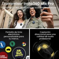 Insta360 Cámara deportiva INCAMLUC