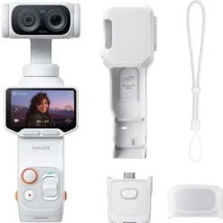 Insta360 Cámara deportiva Luna Ultra + establizador
