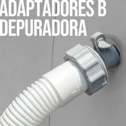 Intex Adaptador 29061 Type B Hose Adapter from 38 to 32 mm 2 unidades