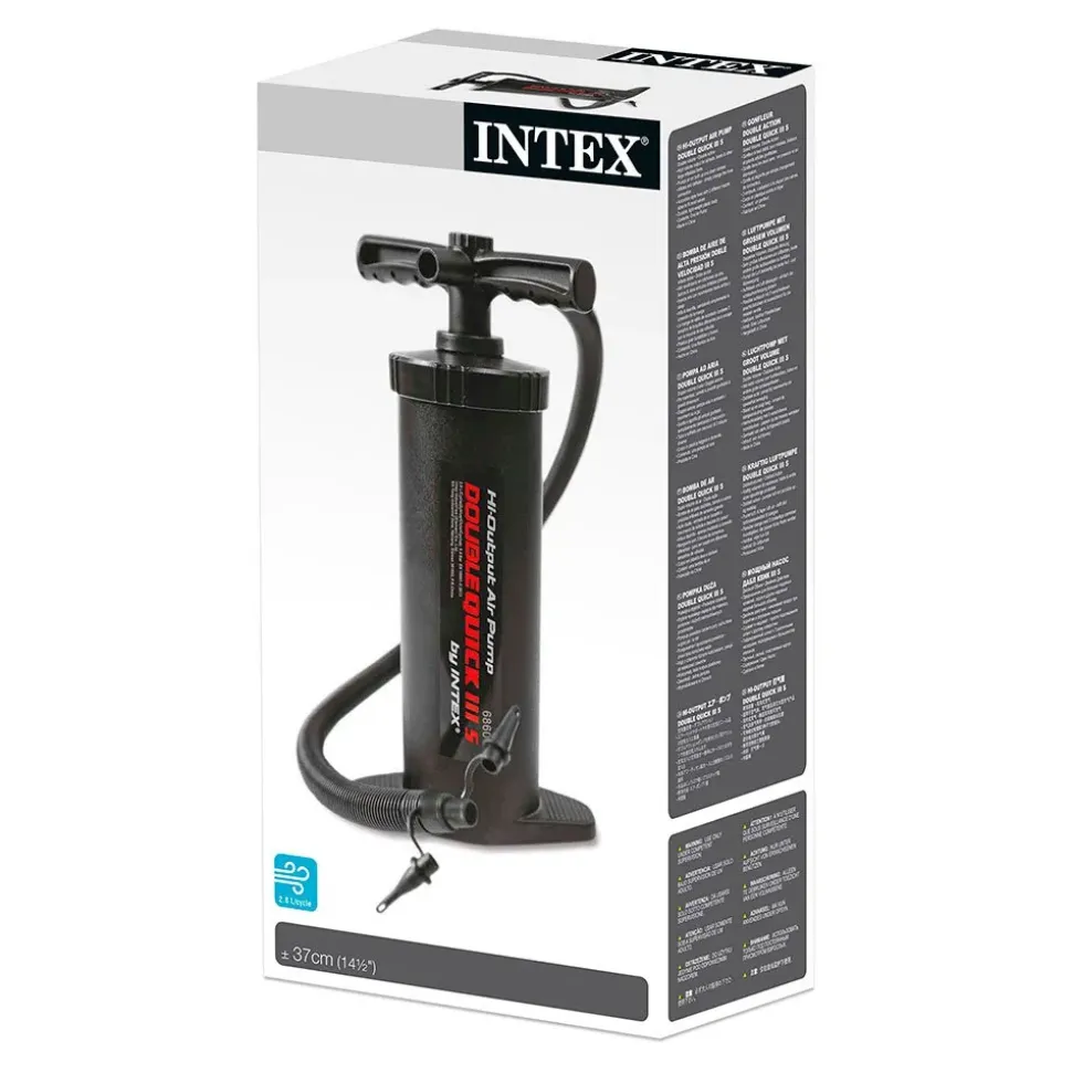 Intex Bomba de aire Double Quick III
