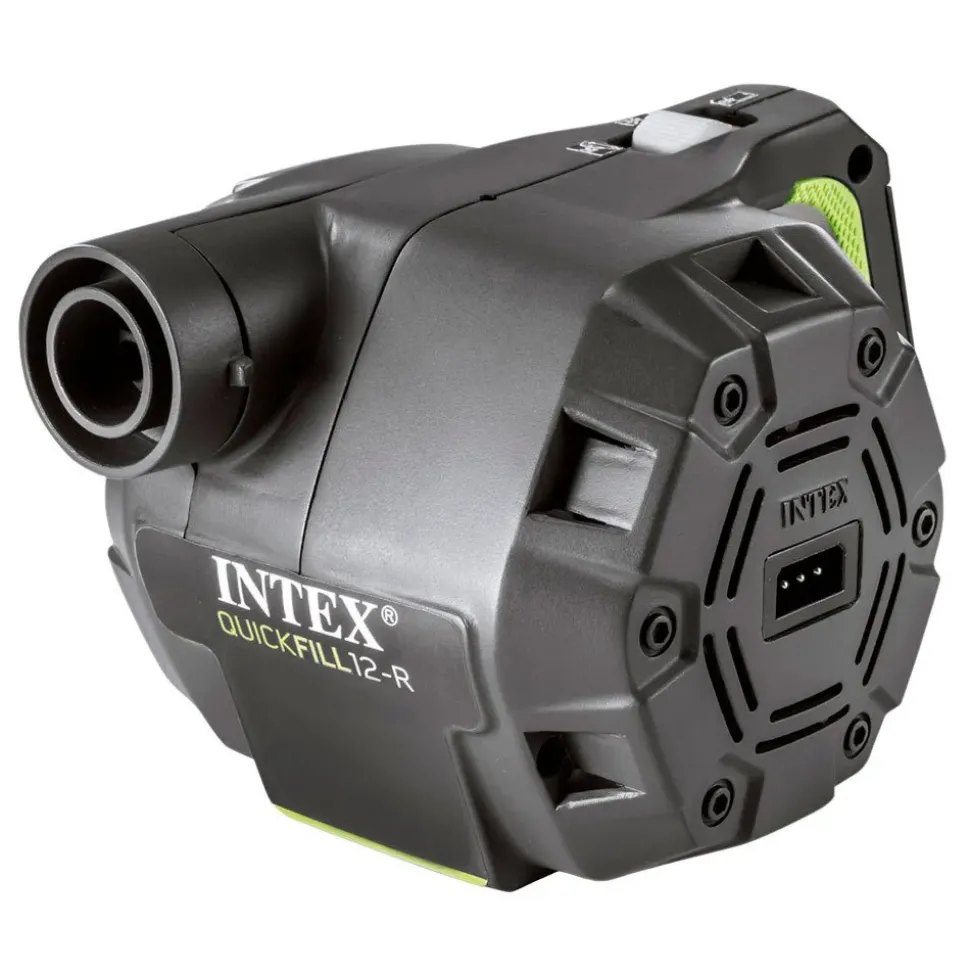 Intex Bomba de inflado eléctrica recargable con adaptador