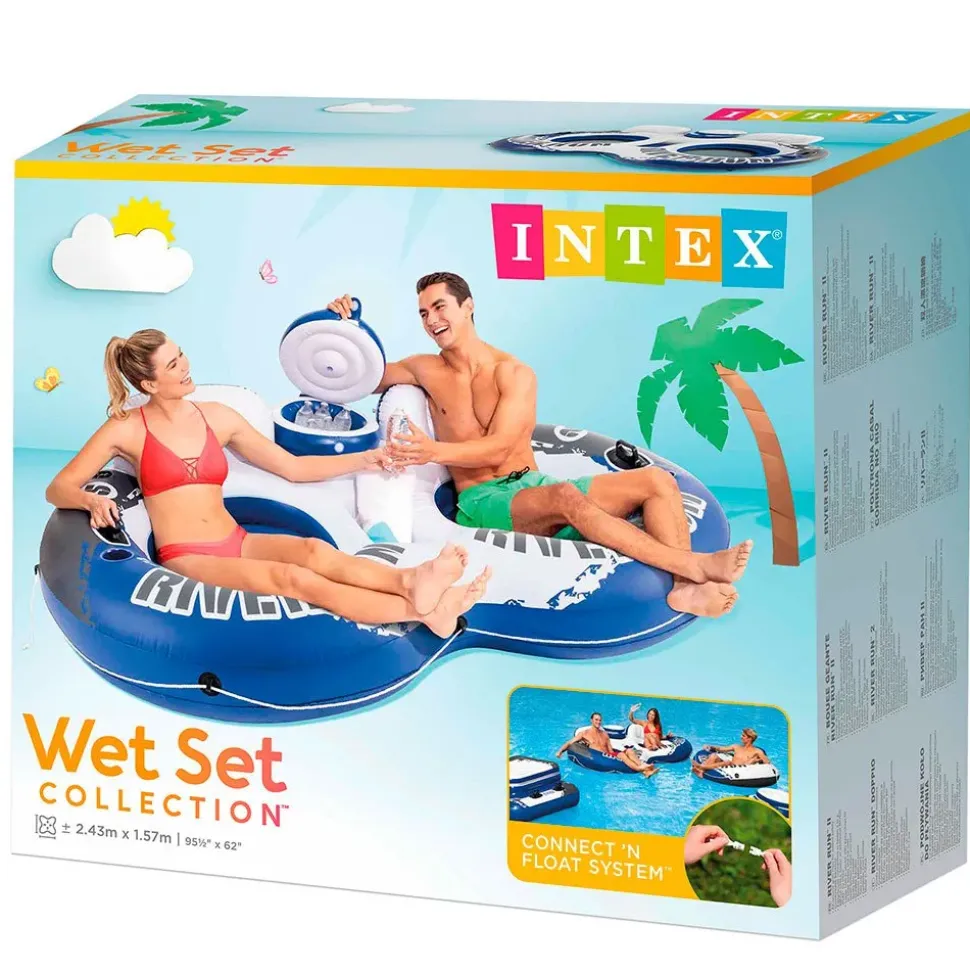 Intex Carrito de Playa River Run 2 con Doble Rueda y Nevera