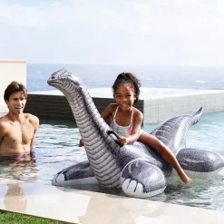 Intex Colchoneta de aire para piscina Ride On Brontosaurius 94x178 cm