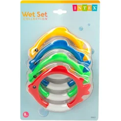 Intex Conjunto de 4 anillos
