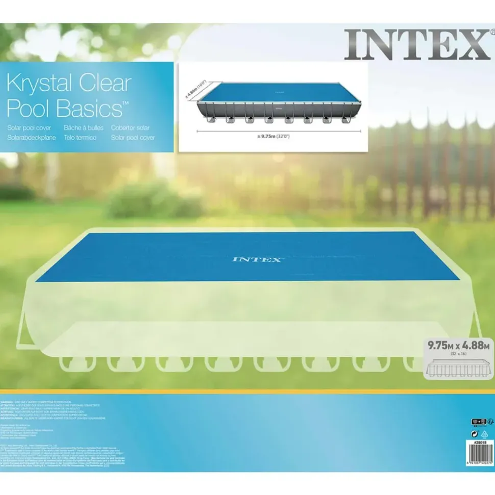 Intex Cubierta de Piscina de Polietileno Solar 960x466 cm