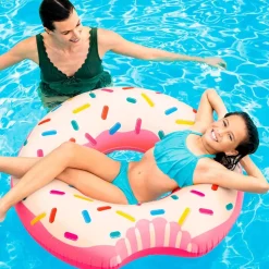 Intex Flotador de natación Strawberry Donut
