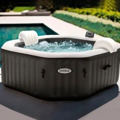 Intex Hot tub Purespa Jets de Masaje de Burbujas Deluxe reacondicionado