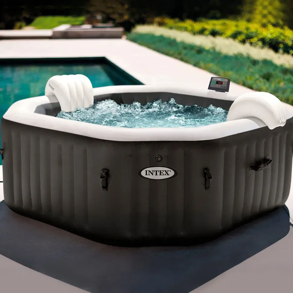 Intex Hot tub Purespa Jets de Masaje de Burbujas Deluxe reacondicionado