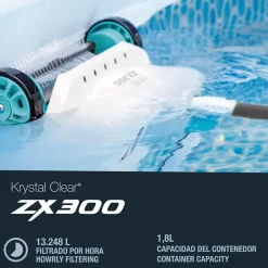 Intex Limpiador de piscinas automático Zx300 para piscinas
