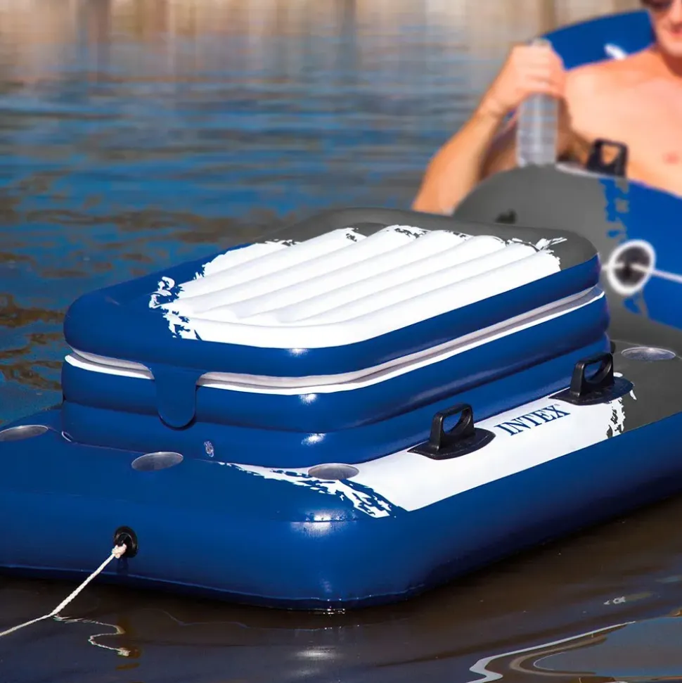 Intex Nevera inflable y flotante 122x97 cm